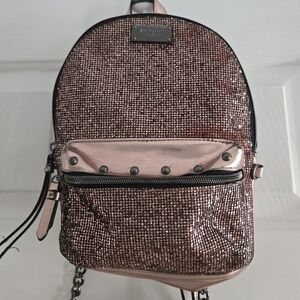 Victoria's Secret Sparkle Pink Mini Backpack